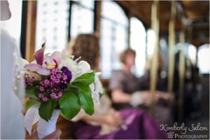 The girls on the trolley