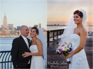Bride & Groom & Empire State Building