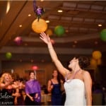 Bouquet toss