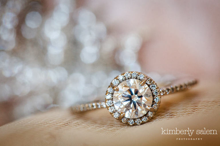 engagement ring detail
